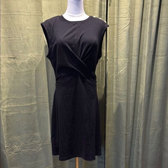 NWT Derek Lam IO Crossby front twist back sleeveless dress, L - Picture 1 of 9